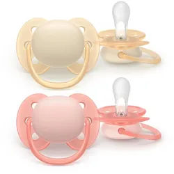 Philips Avent Ultrasoft SCF091/38 0-6 m Schnuller Girl 2 St.