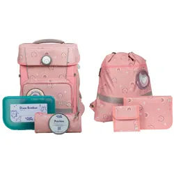 School-Mood Champion Maxx Nordic Collection, 7-tlg. Schulranzenset Rainbow