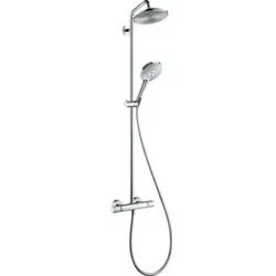 hansgrohe S-Pipe Raindance Sel. S EcoSm. mit Thermostat, 1jet, 9 l/min, chrom