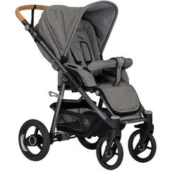 Naturkind Kinderwagen , Textil , 64x110x100 cm , EN 1888 , Feststellbremse, Federung, kugelgelagerte Räder, Verdeckung abnehmbar, 5-Punkte-Gurt, für Babyschale geeignet, Transportsicherung, Sitz umsetzbar, Reflektorstreifen, abnehmbarer Schutzbügel , Baby On Tour, Kinderwagen, Kombikinderwagen