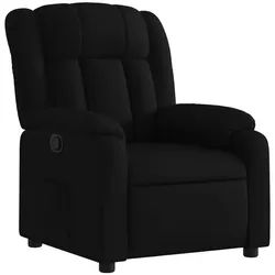 vidaXL Relaxsessel, Sessel Schwarz Stoff