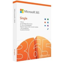 Microsoft Office 365 Single | Sofortdownload + Produktschlüssel | 5 Geräte - 2 Jahre
