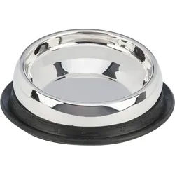 TRIXIE Napf, Kurznase, Edelstahl, 0,7 l / Ø 27 cm