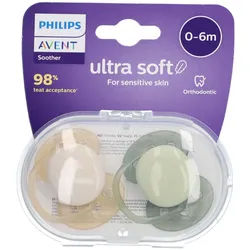 Philips Avent® Ultra Soft Schnuller 0–6 Monate