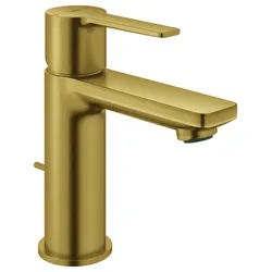 GROHE Einhand-Waschtisch-Batterie Lineare 23790_1, XS-Size MST kalt cool sunrise gebürstet, 23790GN1 23790GN1
