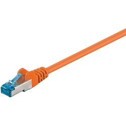 Goobay CAT 6A Patchkabel, S/FTP (PiMF), Orange