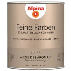 ALPINA Buntlack »Feine Farben«, 0,75 l, graubeige