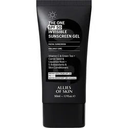 Allies OF Skin The One SPF 50 Invisible Sunscreen Gesichtsgel mit Sonnenschutz 50, Pa++++ Sonnenschutzcreme ml