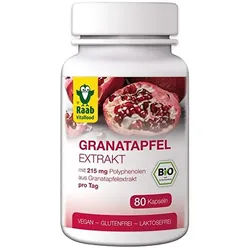 Raab Bio Granatapfel Extrakt Kapseln 80 St