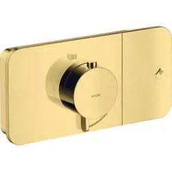 hansgrohe Fertigmontageset Axor One UP-Thermostat., 1 Verbr., pol. gol optic
