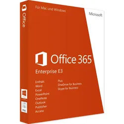 Microsoft Office 365 Enterprise E3 | 5 User | Download + Lizenzschlüssel