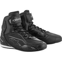 Alpinestars Stella Faster-3 Damen Motorradschuhe, schwarz-silber, Größe 37