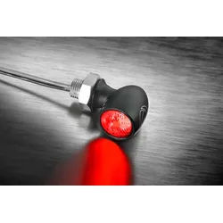 Kellermann LED-Rück-/Bremslicht Atto Dark, für horizontale Montage, schwarz für Männer