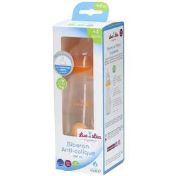 LUC ET LÉA Biberon anti-colique +4 mois