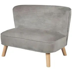 Roba Kindersofa , Grau, Silberfarben , Textil , 70x50x48 cm , Babymöbel & Kindermöbel, Babyzimmer, Kindersessel & Kindertische