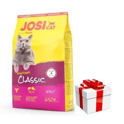 Josera JosiCat Classic Sterilised 650g + überraschung für die Katze