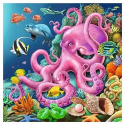 Ravensburger Puzzle - Puzzle unter Wasser 3x49p, Puzzleteile