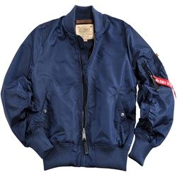 Alpha Industries MA-1 TT Jacke, blau, Größe L