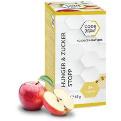 Code Vital Hunger & Zucker Stopp - Programmiere deinen Darm auf schlank, Diät Abnehmen Kapseln 84 St
