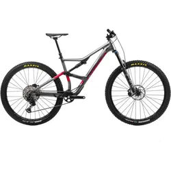Occam H10 - glitter anthracite - metallic red - S