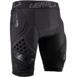 Leatt Impact 3DF 3.0 Motocross Protektorenshorts, schwarz, Größe M für Männer