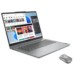 Lenovo IdeaPad 5 2-in-1 14 I5-16GB-512GB + Maus Intel® Core i5-13420H Prozessor der 13. Generation E-Kerne bis zu 3,40 GHz P-Kerne bis zu 4,60 GHz, Windows 11 Home 64, 512 GB SSD M.2 2242 PCIe 4.0 TLC, 14 Inch, Luna Grey
