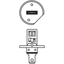 BOSCH Glühlampe, Nebelscheinwerfer 1987301005 H1 für LAND ROVER CITROËN VOLVO FORD DAF OPEL ABARTH ALFA ROMEO IVECO HOLDEN BAIC VW BMW MAN MERCEDES-B