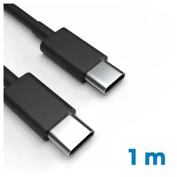 Justcom BBK Vivo V27 USB-Kabel, USB-C, USB-C (100 cm), Schnellladekabel, Datenkabel, Handy, Tablet schwarz