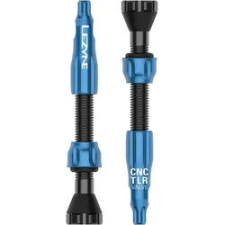 Lezyne Tubeless Ventil CNC Aluminium SV - 44 mm Blau Modell 2023