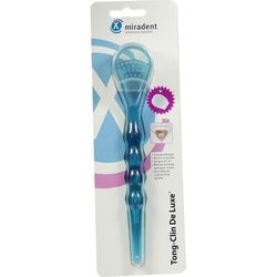 Tong-Clin De Luxe Zungenreiniger transparent blau