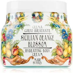 Rudy - Le Maioliche Sicilian Orange Blossom Line hydratisierende Körpercreme 450 ml