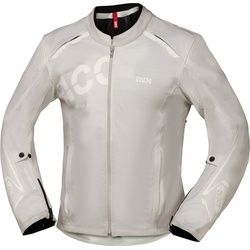 IXS Moto Dynamic Motorrad Textiljacke, weiss, Größe XL für Männer