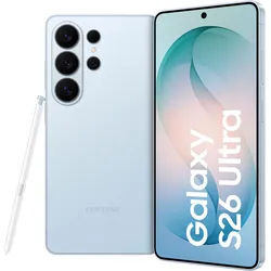 SAMSUNG Smartphone "Galaxy S26 Ultra", Energieeffizienz: A, sky blau, 1000 GB, Mobiltelefone, Smartphone