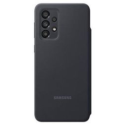 Samsung S View Wallet Cover EF-EA336 für Galaxy A33 5G - Schwarze Handyhülle