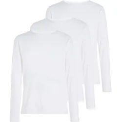 Tommy Hilfiger Underwear T-Shirt »3P LS Tee«, (Packung, 3er-Pack), mit Markenlabel TOMMY HILFIGER Underwear White/White/White XL (54)