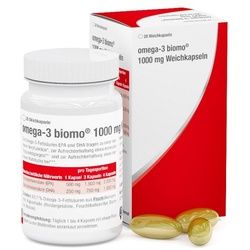 OMEGA-3 BIOMO 1000 mg Weichkapseln 28 St