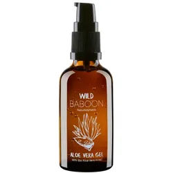 Wild Baboon reines Aloe Vera Gel, bio-zertifiziert Gel 50 ml Unisex