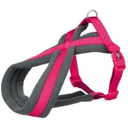 TRIXIE Hunde-Geschirr Premium Touren-Geschirr fuchsia Größe: L-XL Maße: 70-110 cm / 25 mm