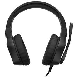 uRage SoundZ 400 Gaming-Headset (Dynamisches USB-Headset, Full-Stereo, Lautstärkeregler, Mikrofonstummschaltung, Gepolsterte Ohrmuschel, Einseitige Kabelführung, Extralanges Kabel) schwarz