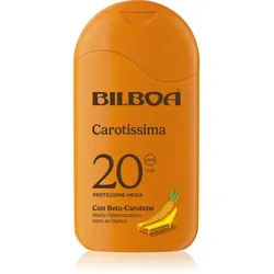 Bilboa Carotissima Crema Bräunungsmilch mit Betakarotin SPF 20 200 ml