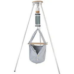 Federwiegen Komplettset grau