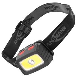 Ansmann HD200B LED-Stirnlampe aus dem robustem ABS-Kunststoff 3W IP44 (gegen Spritzwasser geschützt)