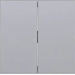 Hager WAW2000TA Wippe 2-fach, A.x/C.x, titan matt