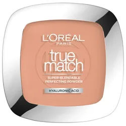 L'ORÉAL PARIS Puder L'Oréal Paris True Match Puder, Mildert Erscheinungsbild feiner Linien, variable Deckkraft, mattiert. beige