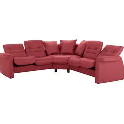 Stressless® Ecksofa »Sapphire«, Low Back, inklusive Relaxfunktion & Rückenverstellung, Breite 248 cm Stressless® cherry PALOMA