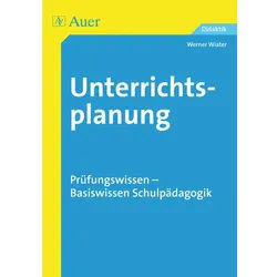 Unterrichtsplanung - Werner Wiater, Geheftet