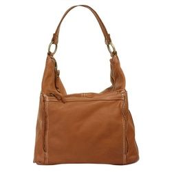 Cluty Shopper, echt Leder, Made in Italy braun