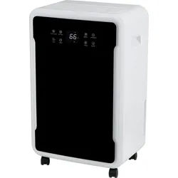 Sonnenkönig Luftentfeuchter Secco 7000, Leistung 1000W, Entfeuchtungsleistung 70L/24h, 24h Timer, Feuchtigkeitssensor, Wasserstand Indikator, 8.5L Tank weiß