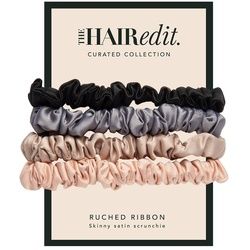 Multi-Color Ruched Ribbon Scrunchies Haargummis