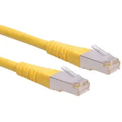 ROLINE Patchkabel Cat.6 (Class E) S/FTP (PiMF), gelb, 1,5 m